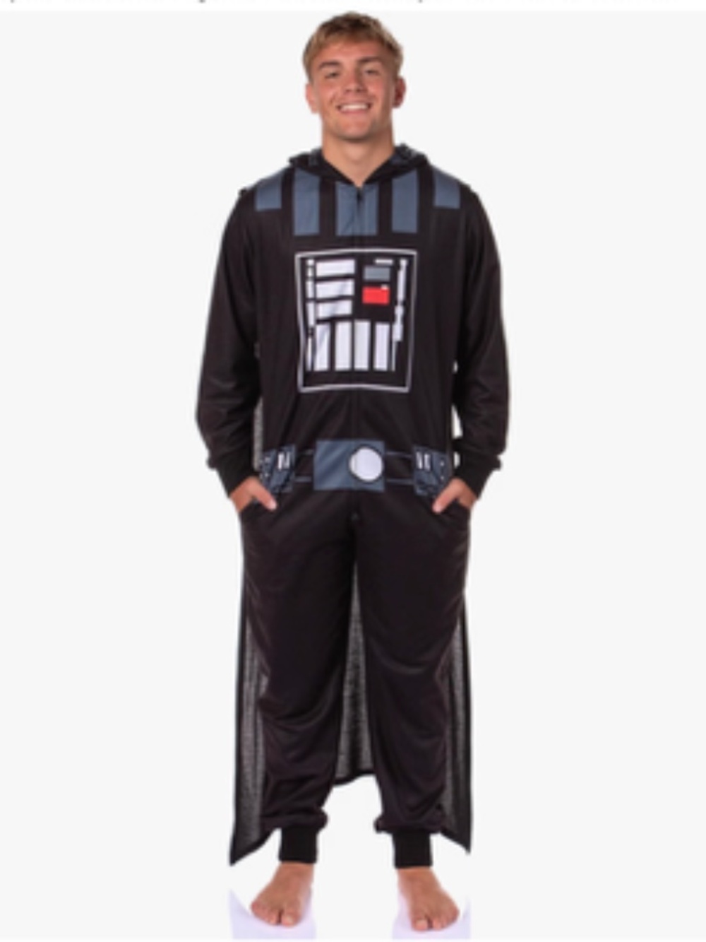 Mad Engine Star Wars Hooded Darth Vader Costume Size L/XL